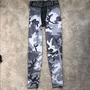 Men’s Nike Pro Camo Compression Tights